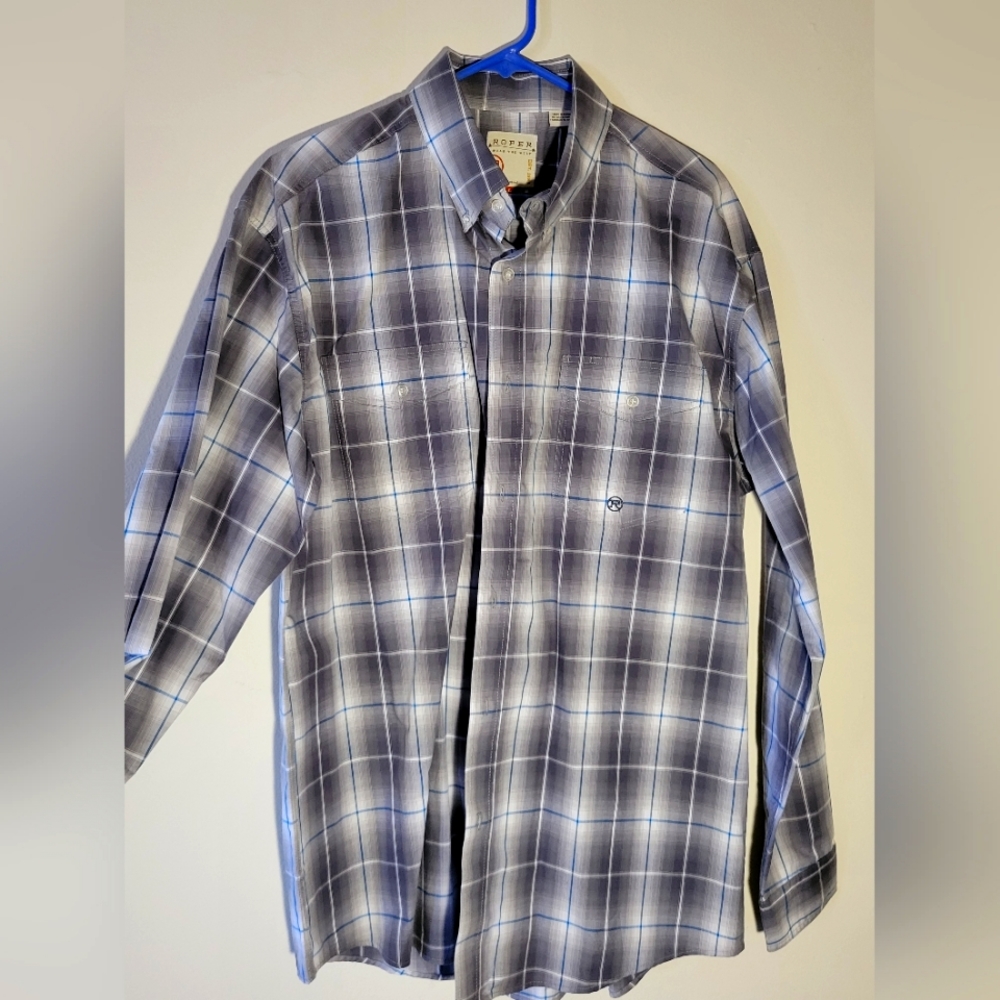 Men's Roper long sleeve snap down